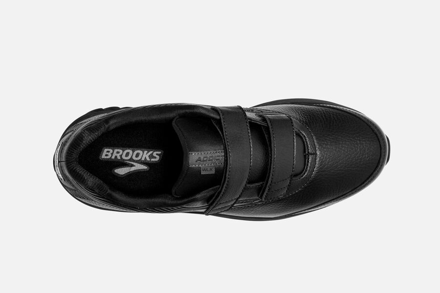 Addiction Walker V-Strap 2 Brooks Running Shoes NZ Mens - Black - HIYVPW-412